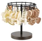 Organizador de acessórios de cabelo Dahey Claw Clip Holder Stand