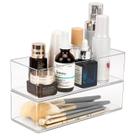 Organizador de acrílico JessLab 2PK Cube Sections para maquiagem