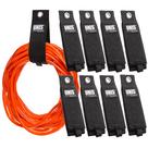 Organizador de alças de armazenamento de cabos UNIS Heavy Duty de 13 polegadas, pacote com 8 Organizador de alças de armazenamento de cabos UNIS Heavy Duty de 13 polegadas, pacote com 8