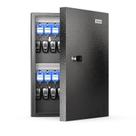 Organizador de armário de chaves DiDiHere 32 Key Black Steel