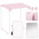 Organizador de armários Svartur Pink com prateleira, espelho, quadro branco