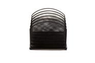 Organizador de armazenamento de arquivos Mind Reader Vertical Metal Mesh Black