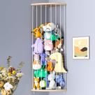 Organizador de armazenamento de bichos de pelúcia Zayysoha Moon Zoo Pattern Organizador de armazenamento de bichos de pelúcia Zayysoha Moon Zoo Pattern