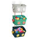 Organizador de armazenamento de brinquedos de banho Karceyworth Cute Robot, pacote com 3 Organizador de armazenamento de brinquedos de banho Karceyworth Cute Robot, pacote com 3