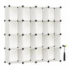 Organizador de armazenamento de cubos SONGMICS Conjunto de 16 cubos de plástico