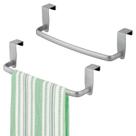 Organizador de armazenamento de toalheiros MDesign Spira Collection, pacote com 2
