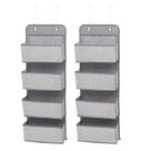 Organizador de armazenamento Delta Children Over Door 13x9x91 cm x2 Organizador de armazenamento Delta Children Over Door 13x9x91 cm x2