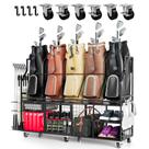 Organizador de Armazenamento para Golfe Lhysn, Estante de 146 cm para 5 Bolsas