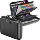 Organizador de Arquivos à Prova de Fogo DocSafe 39x29x8cm com Fechadura Preto