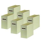 Organizador de arquivos, caixa de armazenamento dobrável Oterri, 31x13x25 cm, pacote com 6 Organizador de arquivos, caixa de armazenamento dobrável Oterri, 31x13x25 cm, pacote com 6