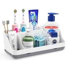 Organizador de balcão de banheiro Homtalker com 7 porta-escovas de dentes