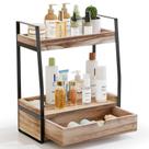 Organizador de banheiro Boulphia, bancada de 2 camadas com gavetas Organizador de banheiro Boulphia, bancada de 2 camadas com gavetas