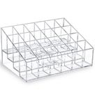 Organizador de Batons MOSIKER de Plástico Transparente com 24 Compartimentos