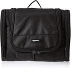 Organizador de bolsas de higiene de viagem Amazon Basics Black