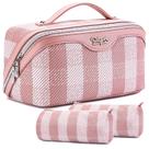 Organizador de bolsas de maquiagem de viagem BOYATU, conjunto de 3 peças à prova d'água