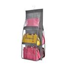 Organizador De Bolsas Para Cabide PVC/TNT 6 Divisorias Organizador De Bolsas Para Cabide PVC/TNT 6 Divisorias