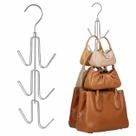 Organizador de Bolsas ZEDODIER 2 Unidades com Cabide de Metal Resistente