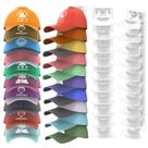 Organizador de Bonés HeQe Kit com 2 Suportes de Parede para 40 Bonés Organizador de Bonés HeQe Kit com 2 Suportes de Parede para 40 Bonés