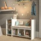 Organizador De Brinquedos Com Assento 100% mdf (organizador Infantil)