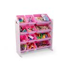 Organizador de Brinquedos Humble Crew - 12 Caixas (Branco/Rosa) Organizador de Brinquedos Humble Crew - 12 Caixas (Branco/Rosa)