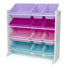 Organizador de Brinquedos Humble Crew - Branco/Rosa/Roxo/Turquesa Organizador de Brinquedos Humble Crew - Branco/Rosa/Roxo/Turquesa