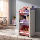 Organizador de Brinquedos Infantil Mini - Rosa e lilás Organizador de Brinquedos Infantil Mini - Rosa e lilás