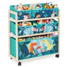 Organizador de Brinquedos Jomifin Kids com Rodas e Grande Capacidade