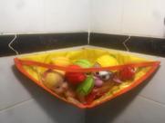 Organizador de Brinquedos para banho bebê criança Organibox