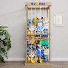 Organizador de Brinquedos Tdymzdw com Rede para Armazenamento de Pelúcias