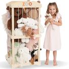 Organizador de Brinquedos ZICOTO em Madeira para Pelúcias Organizador de Brinquedos ZICOTO em Madeira para Pelúcias