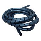 Organizador De Cabos 3M / 12Mm Preto Force Line