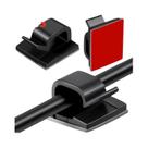 Organizador De Cabos Autoadesivo: Clipes E Suportes Para Fios, Ideal Para Carro, Casa E Escritório Organizador De Cabos Autoadesivo: Clipes E Suportes Para Fios, Ideal Para Carro, Casa E Escritório