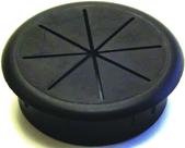 Organizador de cabos de mesa Grommet Jandorf Black 6 cm