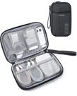 Organizador de Cabos de Viagem BAGSMART - Bolsa Preta