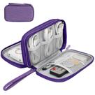 Organizador de cabos de viagem Skycase impermeável roxo Organizador de cabos de viagem Skycase impermeável roxo