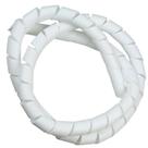 Organizador de Cabos Espiral 1/2 Branco - Espaguete Spiral Tube Organizador de Cabos Espiral 1/2 Branco - Espaguete Spiral Tube