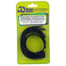 Organizador de Cabos, Fios e Ferramentas 1,6 x 20cm Preto - 3711 - ENGEDOM