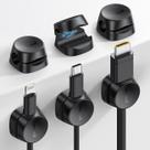 Organizador de cabos Lamicall Spring Cable Holder Clips, pacote com 6