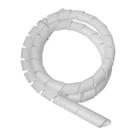 Organizador de Cabos Spiral Branco Hellermann