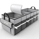Organizador de cajuela HOTOR con nevera impermeable incorporada de 69L gris