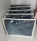Organizador de Calça Jeans Colmeia em pvc Cristal (3 peças)