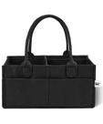 Organizador de carro portátil Diaper Caddy Mr. Pen Baby Black Organizador de carro portátil Diaper Caddy Mr. Pen Baby Black