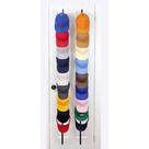 Organizador de chapéus Perfect Curve CapRack Over-The-Door preto