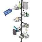 Organizador de Chuveiro Vatex Ajustável Antiferrugem 76-305 cm
