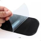 Organizador de Console Carro Tapete Fixador Objetos Soltos Painel Flexível Preto Anti-impacto