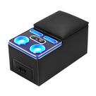 Organizador de Console Central SILIVN com Iluminação Ambiente de 7 Cores