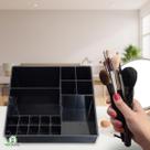 Organizador De Cosméticos C 17 Divisórias Multiuso Organizador de Penteadeira Mesa Maquiagem Canetas