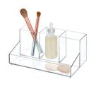 Organizador de cosméticos iDesign de 4 seções de plástico sem BPA