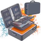 Organizador de documentos DocSafe 5200F à prova de fogo à prova de fogo, impermeável, cinza
