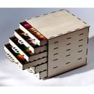 Organizador de Documentos MDF Cru 3MM Corte a Laser 19CM Lenobre